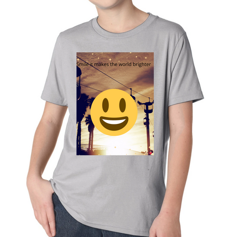 Love 'Smile, it makes the world brighter' Shirt